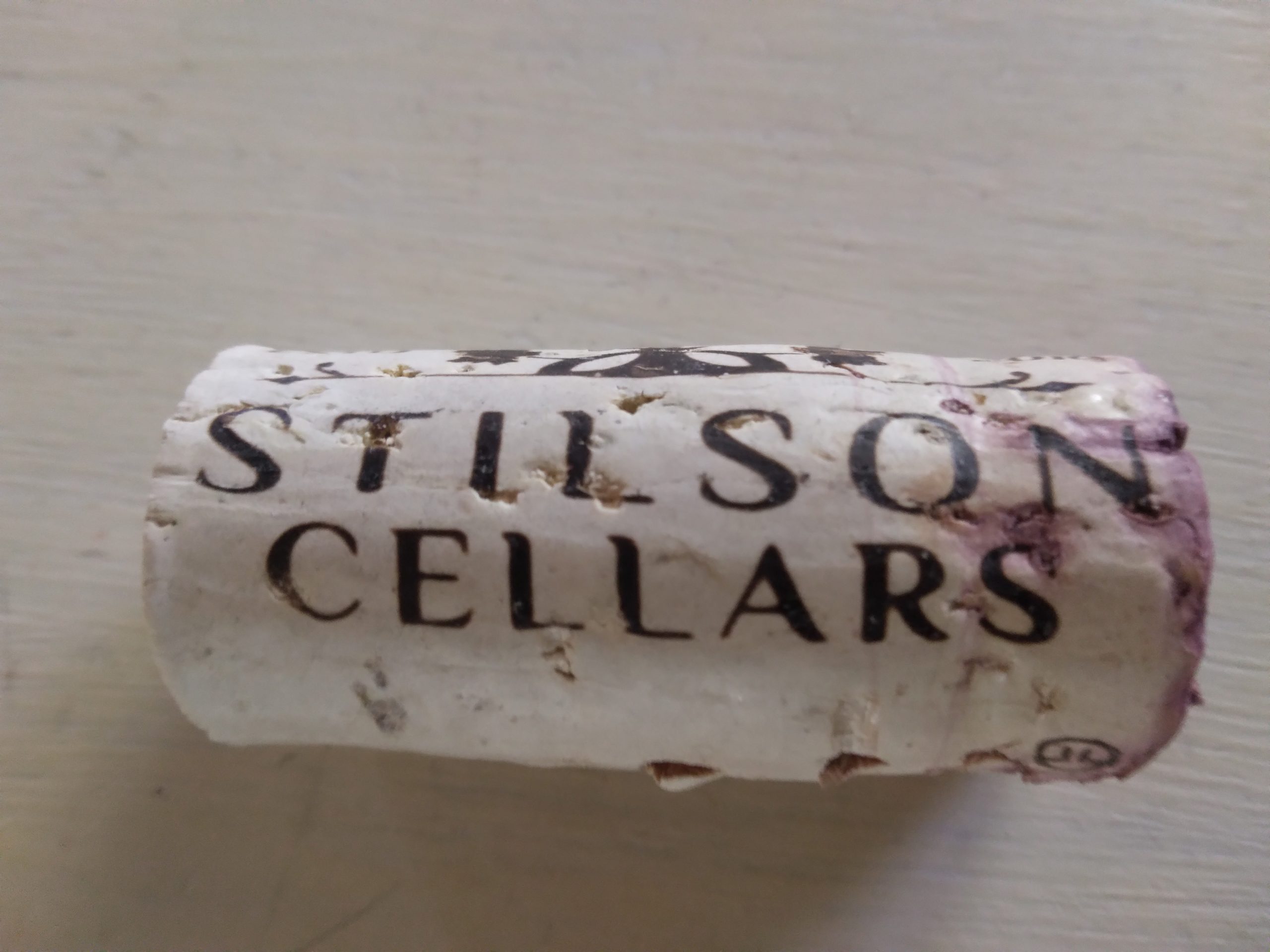 Stilson Cellars cork